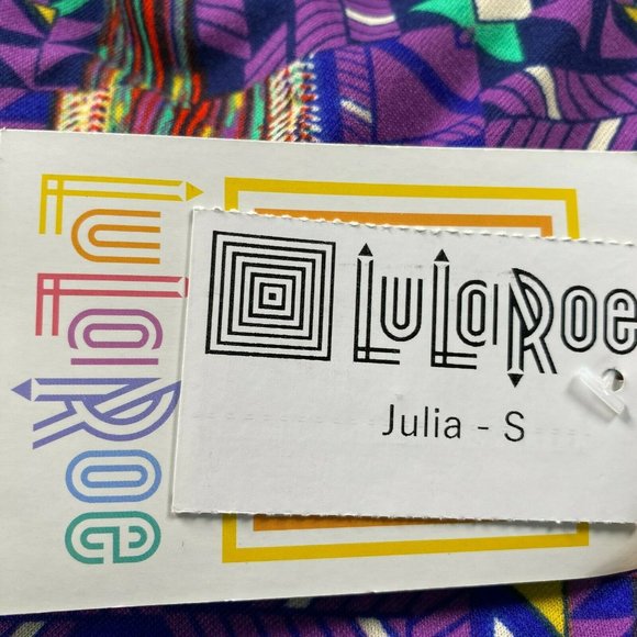 New Lularoe Women's Dress Small Julia Bodycon - Picture 4 of 8